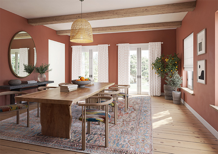 Huaraz Velvet, Copper - Made to Measure Curtains - Image 8